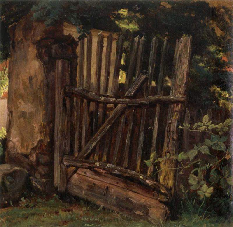 Christian Friedrich Gille Garden Gate